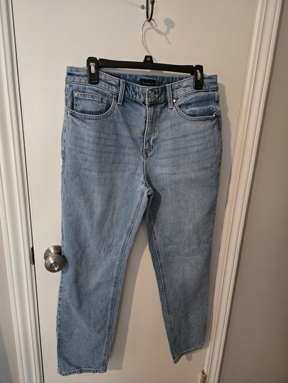 Talbots Light Blue Straight-Leg Jeans